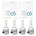 9005+9006 Combo LED Headlight Conversion Kit Bulbs High/Low Beam 6000K White Super Bright HB3 HB4 Fits GMC Sierra 2500 3500 HD