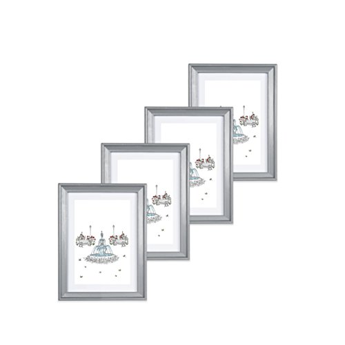Edgewood ridgewood set 4pc 5x7 bevel profile photo fram…