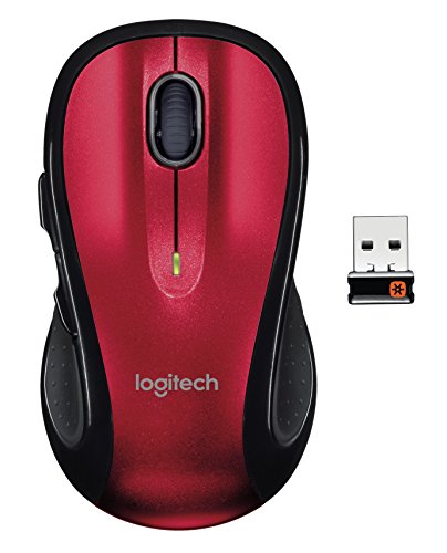 Logitech M510  Wireless Mouse, Red,  910-004554