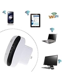 Amplificador de rango WiFi FDG amplificador de 300 Mbps repetidor inalámbrico N 2,4 G AP de alta...