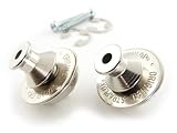 Dunlop SLS1031N Straplok Dual Design Strap Retainer System, Nickel