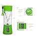 Portable Blender USB Juicer Cup - SUMGOTT Juicer Machine with USB Charger Fruit Mixing Machine Personal Size Rechargeable Juice Blender and Mixer