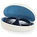 ALTEC VISION Sunglasses Case - Fits Extra Large Frames - White/Blue