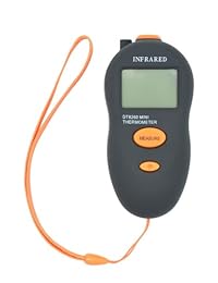 Mini sin contacto IR Termómetro infrarrojo digital dt8260 nuevo negro