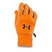 Under Armour Men's Scent Control Armour Fleece Gloves, Blaze Orange/Black, Medium