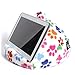 iBeani iPad Pillow & Tablet Cushion Stand - Securely Holds Any Size Tablet, eReader or Book Upto 12.9 inches, Hands Free Comfort at Any Angle on Any Surface - Paw Print, by iBeani