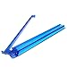 American Mahjong All-in-One Tile Rack & Pusher Arm - Set of 4 - Sapphire Blue