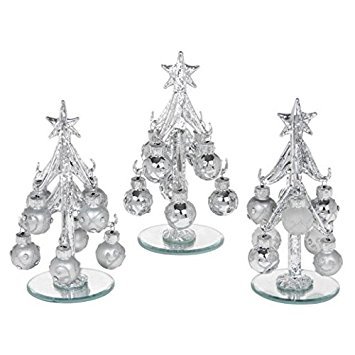 Pure Silver Glass Tree - Small