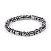 Magnetic Healthcare Bracelet MEIQING Weight Loss Magnetic Therapy Round Stone Bracelet Health Care Black (Black)