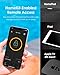 VOCOlinc Smart Door Lock Bluetooth Electronic Keyless Entry Deadbolt with Keypad LED Touch Screen ONLY Works with Apple HomeKit Remote Control via Apple TV/HomPod/iPad, T-GUARD, in Aged Bronze