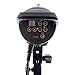 Fovitec StudioPRO 400 Watt Monolight Strobe Flash Photography Lighting Kit for Wedding, Food Blogging, Portrait, Product Photo - (2) 200W/s Flash Head with Light Stands & 20