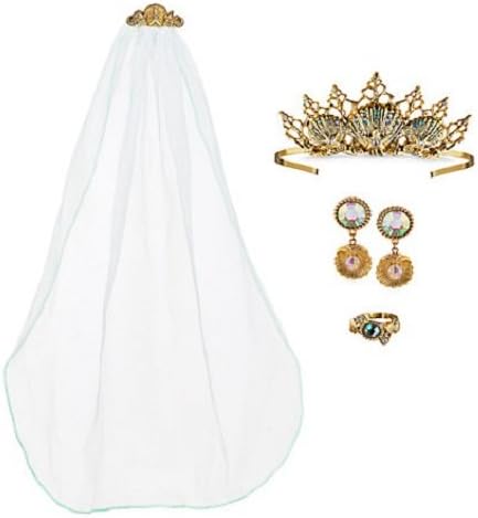 Official Disney Store The Little Mermaid Deluxe Wedding Jewellery Set