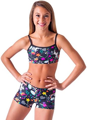 Duck Crossing Big Girls' Unicorn And Shooting Star Camisole L Multi