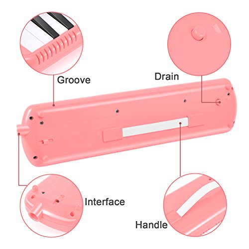5 Eastar+Melodica+Instrument+Keyboard+Mouthpiece