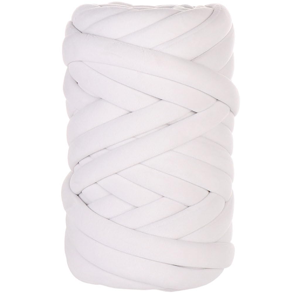 1 Pcs Super Chunky Arm Knitting Yarn Braided Knot Throw Blanket Cotton Yarn for DIY Knitting Blanket Pets House Bed 500g