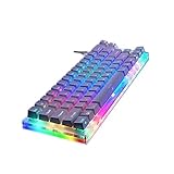 Womier Mechanical Gaming Keyboard, 66 Keys Tyce-C