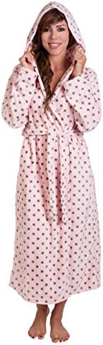 Hoodie Robe Plush Hooded Robe Spa Bathrobe Hoody Robe Long Robe Plus Size Avail.