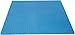 Amazon Basics Foam Interlocking Exercise Gym Floor Mat Tiles - Pack of 6, 24 x 24 x .5 Inches, Blue