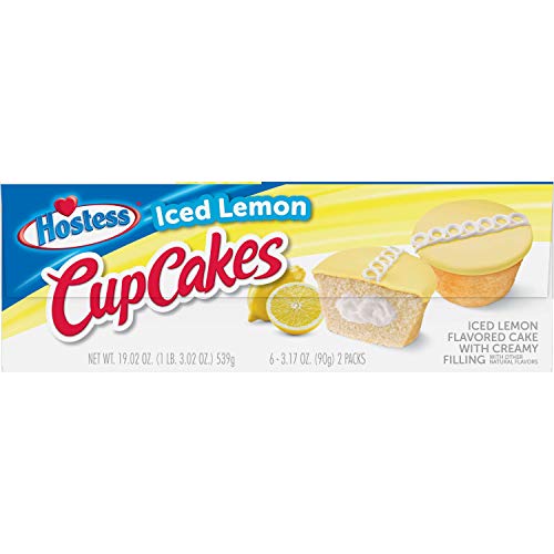 Hostess Iced Lemon Cupcakes, 12 2Packs 24 Total Cupcakes Pricepulse