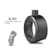 Godox S-R1 Flash Speedlight Adapter,AK-R1 Adapter Ring for Godox TT685 V860II V350 TT600 Yongnuo