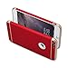 iPhone 5s Case, iPhone SE Case, iPhone 5 Case, SAUS 3 in 1 Ultra Thin and Slim Design Coated Premium Non Slip Surface with Excellent Grip Case Fit for Apple iPhone 5 / 5S / SE (Red)