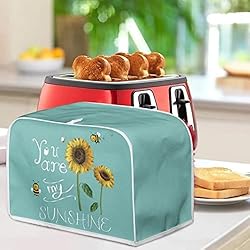 NETILGEN 2 Slice Toaster Dust Cover Bread Machine