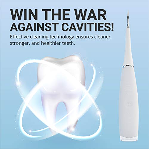 Meeteasy Electric Sonic Dental Calculus Plaque Remover Tool Kit Tooth