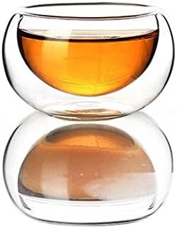 Teacup 10pcs/Set Double-Wall Insulate Glass Coffee Cups Clear Drinking