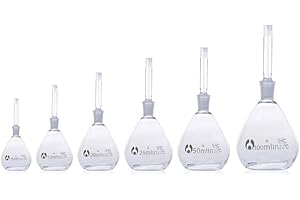 DONLAB 250ml Specific Gravity Bottle, Pycnometer,Borosilicate Glass,Uncalibrated
