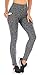 Ewedoos Yoga Pants with Pockets for Women Ultra Soft Leggings with Pockets High Waist Workout Pants (Space Dye Gray, Small)thumb 3