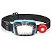 Albrillo LED Headlamp with Red Light Option, 5 Modes Waterproof Headlight, Battery Powered Helmet Light for Camping Hiking Running Hunting