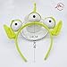ZMvise Green Monster Headband Party Eyeball Hairband Sweatband Headwrap Alien Furry Costume Headdress Gift