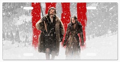 THE HATEFUL EIGHT Vanity License Plate