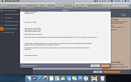 WISO steuer:Mac 2020: Für die automatische Steuererklärung 2019 - Image 3