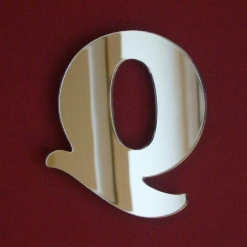 Super Cool Creations Letter Q Mirror - 45cm