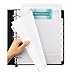 Avery 8-Tab Extra Wide Binder Dividers, Easy Print & Apply Clear Label Strip, Index Maker,White, 5 Sets (11441)