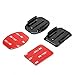 Mosuch 4pcs Curved+4pcs Flat Adhesive Sticky Mounts for Gopro Hero2, Hero3 and Hero3+