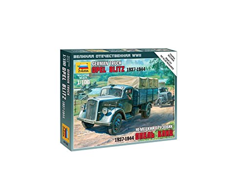 German Opel Blitz Truck 1937-44 (Snap Kit) 1/100 Zvezda