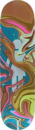 Mike Mo Capaldi Oil Slick Skateboard Deck - 8.12" X 31.625" 