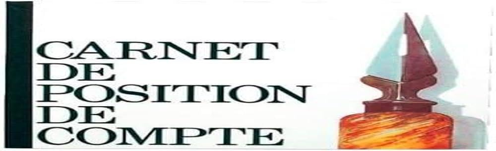 EXACOMPTA Stitch "Account Position" 40 pages 160 x 195 mm