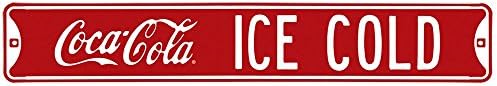 Coke Ice Cold Embossed Street Magnet