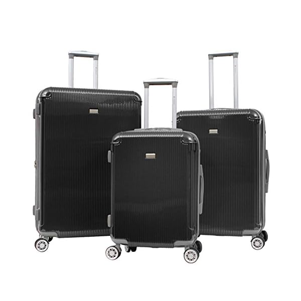gabbiano genova 3pc hardside luggage