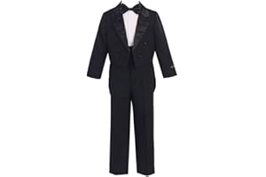 iGirlDress Big Boys' Formal Tuxedo with Tail