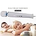 Massager Handheld with 10 Powerful Speeds 10 Vibration Patterns, Personal Body Massager for Back Neck Shoulder Sore (white)