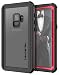 Ghostek Nautical Waterproof Case with Screen Protector Compatible with Galaxy S9 - Red