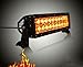 Kawell Led Fog Light 72W White and Amber Spot and Flood Combo Beam Off Road Light Bar-suitable for Off-road Vehicle/ATVs/SUV/Truck etc.