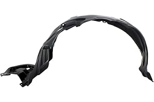 KARPARTS360 For Toyota Corolla Splash Guard/Fender Liner 2011 2012 2013 | Front, Passenger Side | Replacement For 5387502370, TO1249162 | Trim: All Submodels