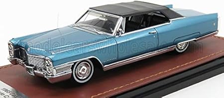 Amazon ミニカー アメ車 1 43 キャデラック エルドラド Glm Models Cadillac Eldorado Convertible Closed 1965 Peacock Firemist Poly Glm ミニカー ダイキャストカー おもちゃ