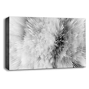 wall26 Canvas Wall Art Black and White Energy...