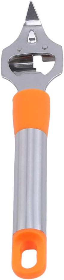 HAOWANG Stainless Steel Beer Opener Multi-function Can Opener Orange